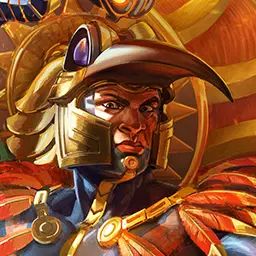 Huitzilopochtli portrait