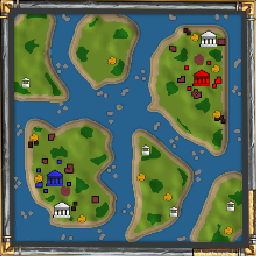 Islands minimap